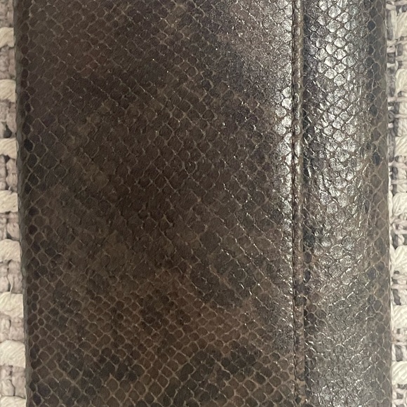 Coach Python Wallet Brown/Black - Picture 6 of 7
